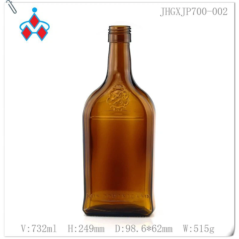 Brun spiritus glas butik 700ml