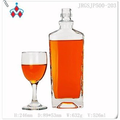 Glas Tequila Shot Flasker
